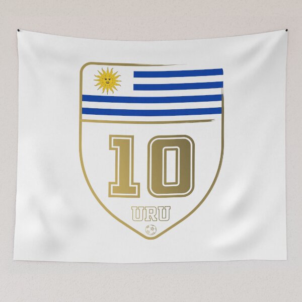 Item preview, Football world cup - Uruguay badge designed and sold by Polyxz.