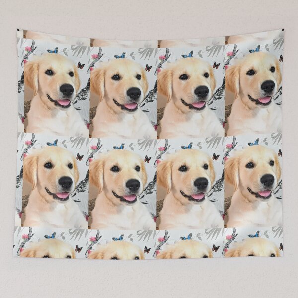 Item preview, Golden retriever puppy cuteness designed and sold by Fluffycat2020.
