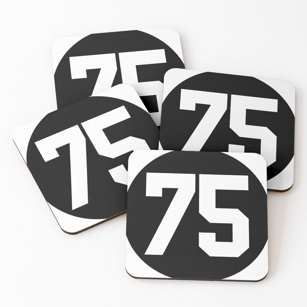 Item preview, Coasters (Set of 4) designed and sold by TheNumberStore.