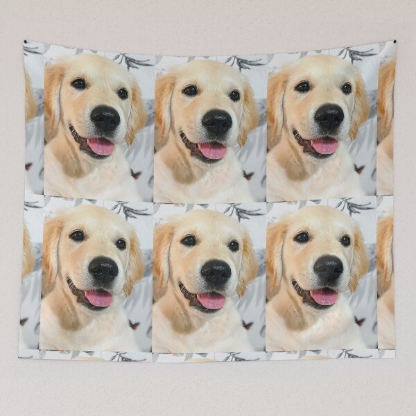 Item preview, Golden retriever puppy cuteness designed and sold by Fluffycat2020.