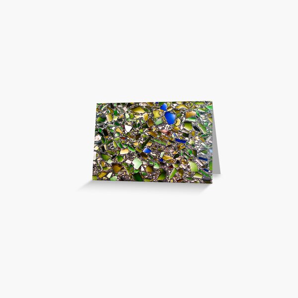 Glass Mosaic Greeting Card