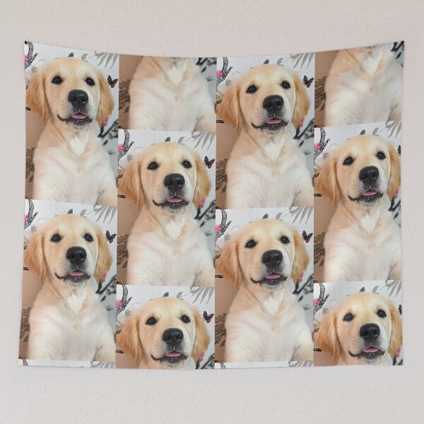 Item preview, Golden retriever puppy cuteness designed and sold by Fluffycat2020.