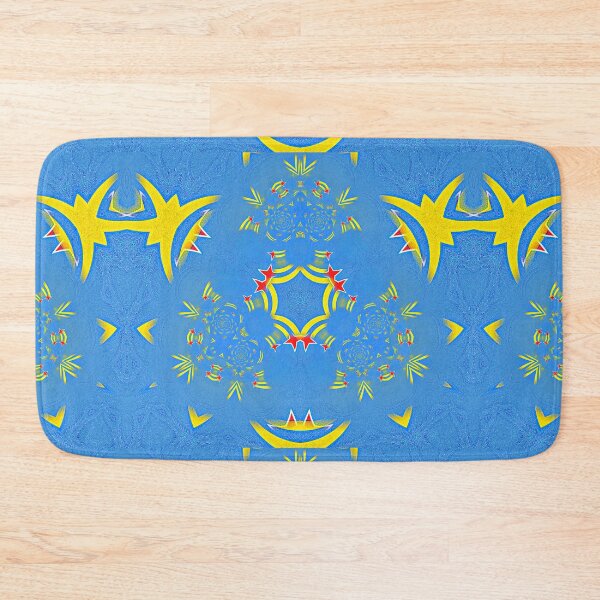 Item preview, ARUBA - ABSTRACT PAINTED FLAG OF ARUBA  - ONE HAPPY ISLAND designed and sold by Ralek.
