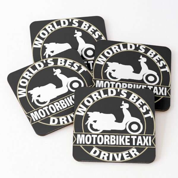 Aperçu de l'œuvre Meilleur chauffeur de taxi moto taxi du monde. Moto-taxi créée et vendue par Roam66.