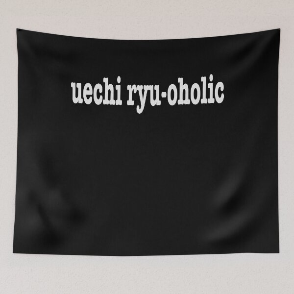 Item preview, Uechi Ryu-Holic Funny Karate Instructor Design - Japanese Calligraphy For A Karate Lover designed and sold by TheKarateStore.