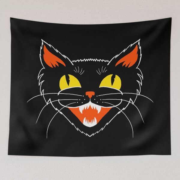 Item preview, Halloween Cat designed and sold by kellylugosisart.