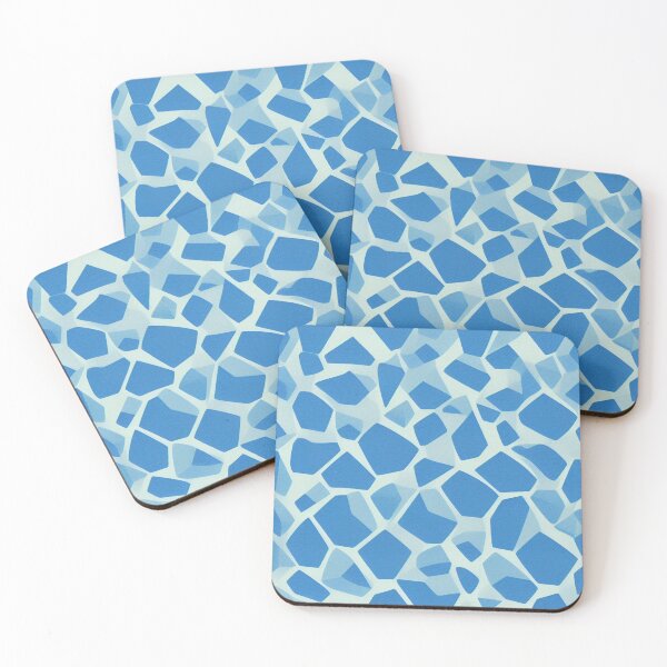 Item preview, Modern Pattern With Beautiful Shapes in Blue Color Shades designed and sold by Evolvity.