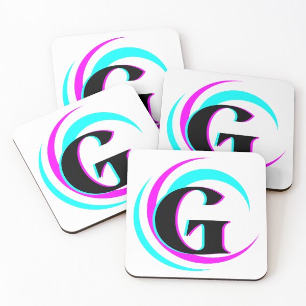 Item preview, Blue Pink Swirl Monogram G designed and sold by Coffee Lifestyle.