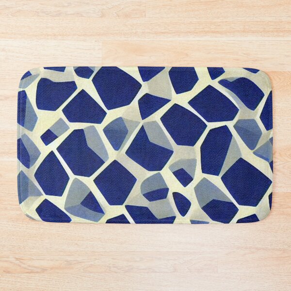 Item preview, Modern Pattern With Wonderful Shapes in Dark Blue Color Shades designed and sold by Evolvity.