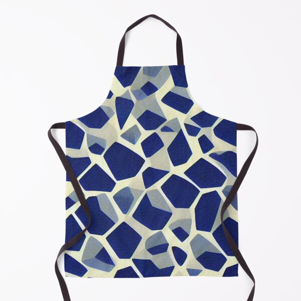 Item preview, Modern Pattern With Wonderful Shapes in Dark Blue Color Shades designed and sold by Evolvity.