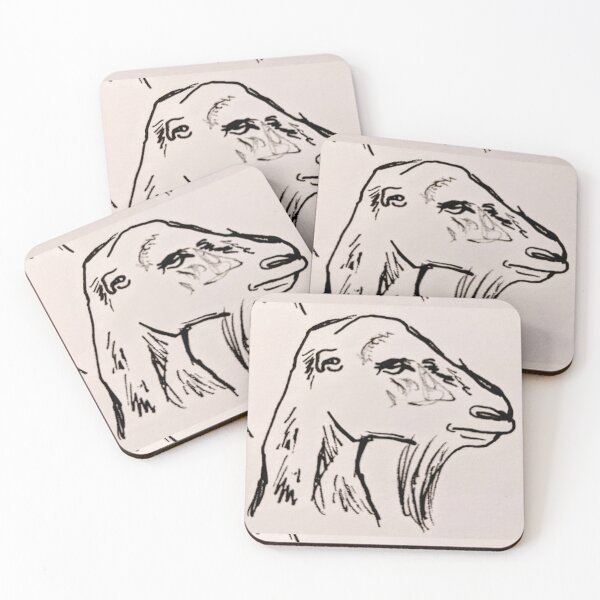 Item preview, Lamancha Goat Sketch designed and sold by arfff.