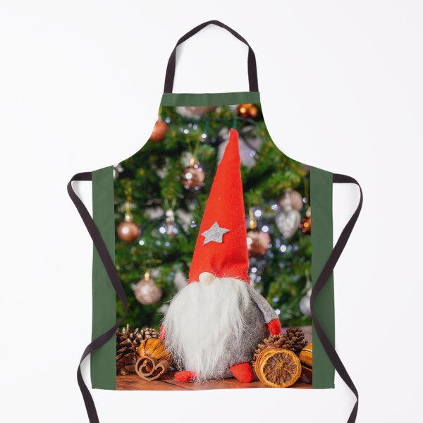 Item preview, Photography of Christmas gnome with Christmas decorations designed and sold by HTPOP.