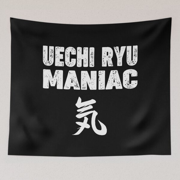 Item preview, Uechi Ryu Maniac Funny Karate Instructor Design - Japanese Calligraphy For A Karate Lover designed and sold by TheKarateStore.