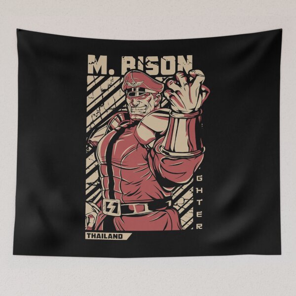 Item preview, M.Bison - Street Fighter vintage designed and sold by TimotjyDaughe.