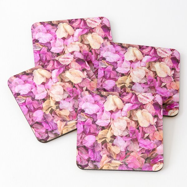 Item preview, Photograph of gorgeous shades of pink and orange petals of Bougainvillea flowers  designed and sold by HTPOP.