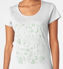 Märchengarten: Mitternacht Premium Rundhals-Shirt