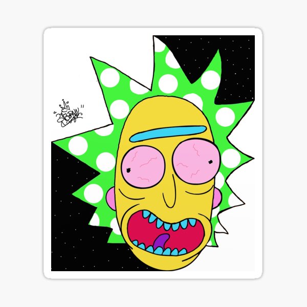 Rick & Morty Sticker