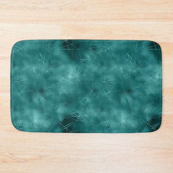 Item preview, Teal Geometric Background  designed and sold by TrendyGlitter.