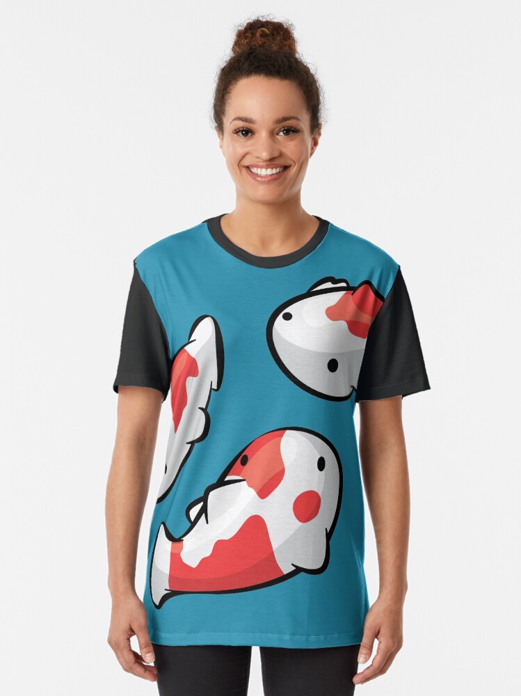 Download "Cute Koi Fish" T-shirt by Koiroy | Redbubble