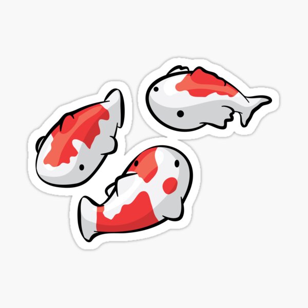 Vista previa del artículo con la obra «Lindo Koi Fish», diseñado y vendido por Koiroy.