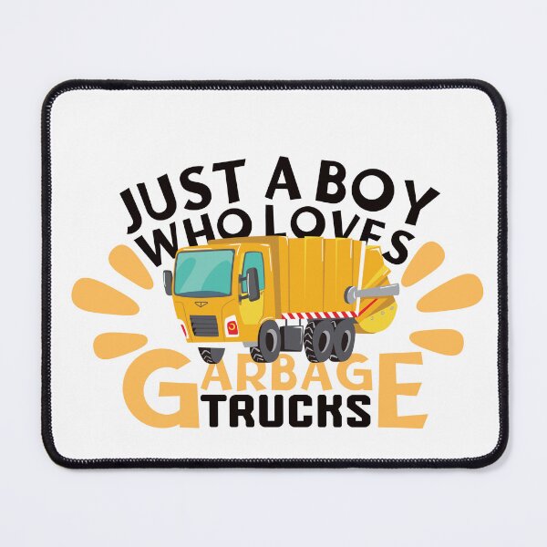 Item preview, Just a boy who loves garbage trucks | Colorful garbage trucks designed and sold by Happiness-pills.