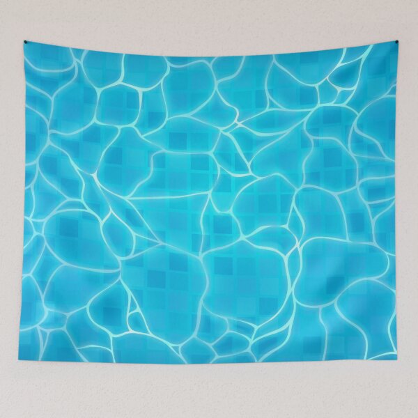 Artikelvorschau, Swimmingpool-Wellenmuster entworfen und verkauft von Vector Scout Lab.