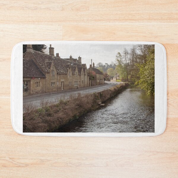 Item preview, Cotswolds cottages and River Coln in Bibury designed and sold by cdkphotos.