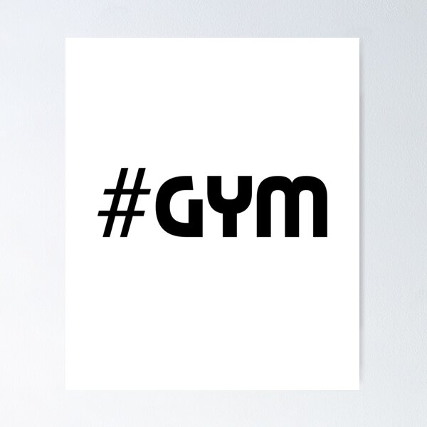 #Fitness Hashtag Fitness Fit Gym Healthy Gift Idea | Sticker