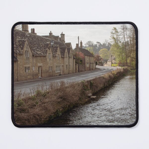 Item preview, Cotswolds cottages and River Coln in Bibury designed and sold by cdkphotos.