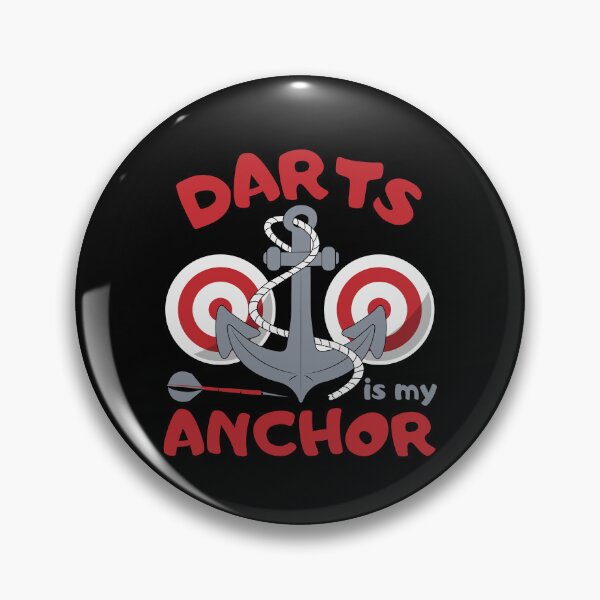 Item preview, Darts Is My Anchor designed and sold by OmmeDesigns.