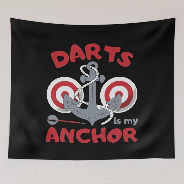Item preview, Darts Is My Anchor designed and sold by OmmeDesigns.