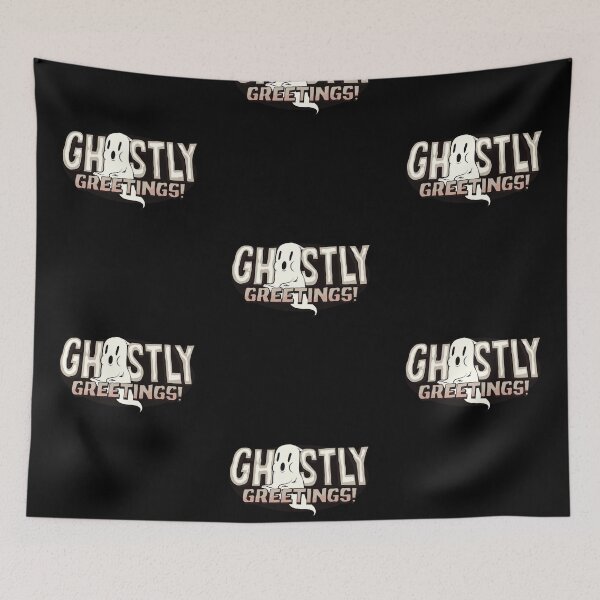 Item preview, Ghostly Greeting Halloween designed and sold by Wehavefun.