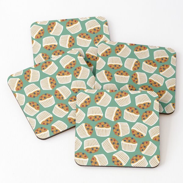 Item preview, Medium cupcake pattern 10 designed and sold by LemonCreamyyyy.