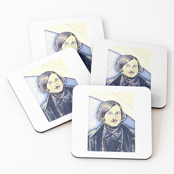 Item preview, Nikolai Gogol Artwork | Nikolai Gogol Portrait | Nikolai Gogol Wall Art  designed and sold by Suyogsonar25.