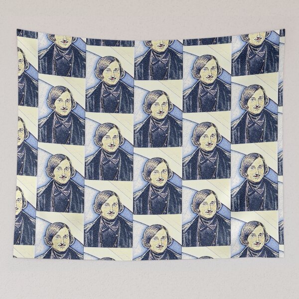 Item preview, Nikolai Gogol Artwork | Nikolai Gogol Portrait | Nikolai Gogol Wall Art  designed and sold by Suyogsonar25.
