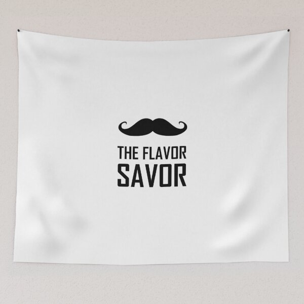 Aperçu de l'œuvre Moustache La Saveur Saveur créée et vendue par TheBestStore.