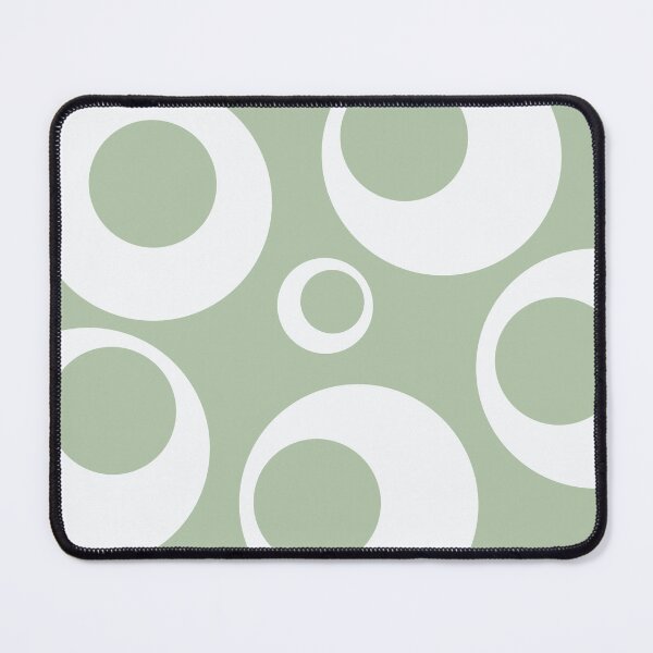 Item preview, Pale sage green round and round designed and sold by HTPOP.