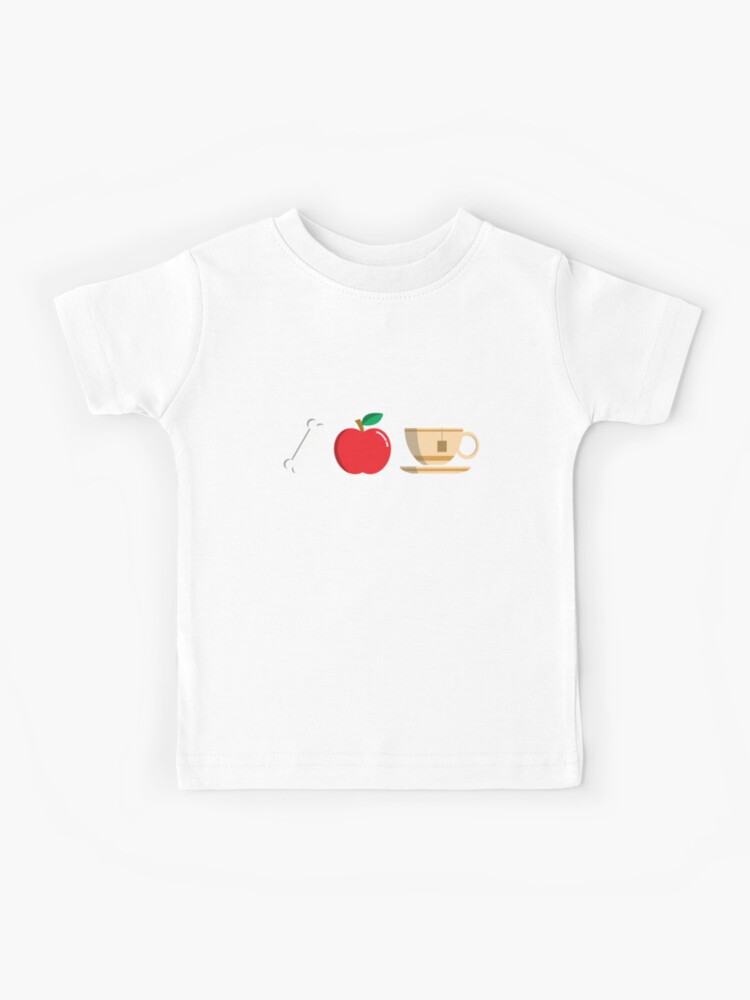 bone apple tea shirt