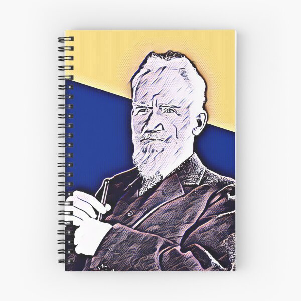 Artikelvorschau, George Bernard Shaw-Kunstwerk | George Bernard Shaw Porträt | George Bernard Shaw Wandkunst entworfen und verkauft von Suyogsonar25.
