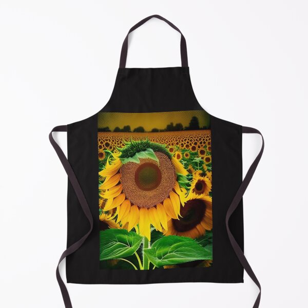 Item preview, MOODY SUNFLOWER FIELD designed and sold by sailorsam1805.