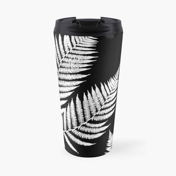 Fern Leaf Pattern Travel Mug