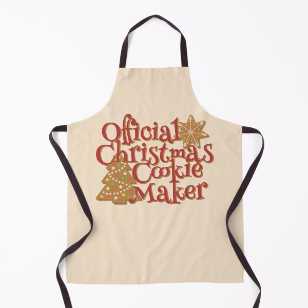 Item preview, Official Christmas Cookie Maker, Fun Slogan For All Bakers, Red Font designed and sold by TrulyEpoque.
