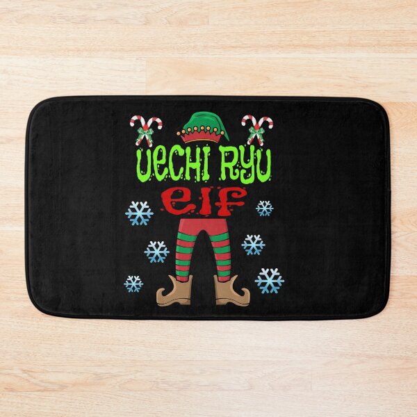 Item preview, Uechi Ryu Elf Funny Christmas Karate Outfit - Japanese Martial Arts For A Karate Lover designed and sold by TheKarateStore.