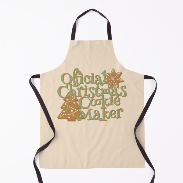 Item preview, Official Christmas Cookie Maker, Fun Slogan For All Bakers, Green Font designed and sold by TrulyEpoque.