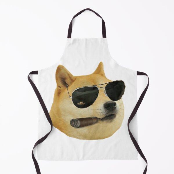Item preview, Doge Head with Cigar and Glasses meme designed and sold by jamcaYT.
