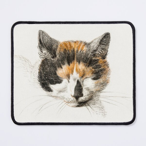 Item preview, Jean Bernard - Cat face Sketch designed and sold by littleariel.