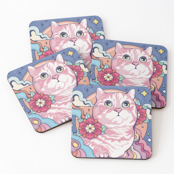 Item preview, Moonlight Cat designed and sold by HappzyHabits.