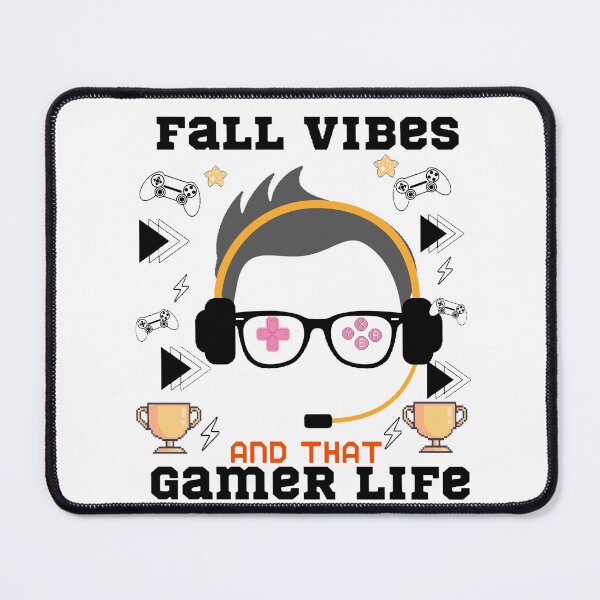 Item preview, Fall vibes and that gamer life designed and sold by T-ShirtIn85.