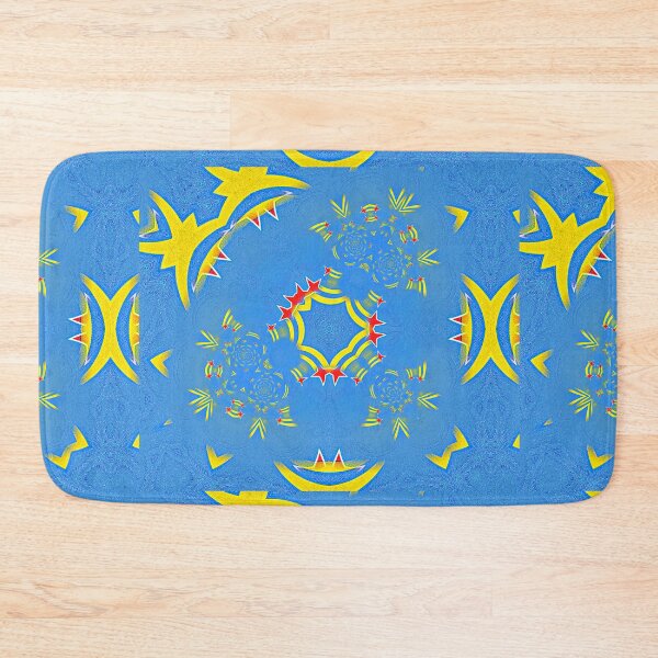Item preview, ARUBA - ABSTRACT PAINTED FLAG OF ARUBA  - ONE HAPPY ISLAND designed and sold by Ralek.