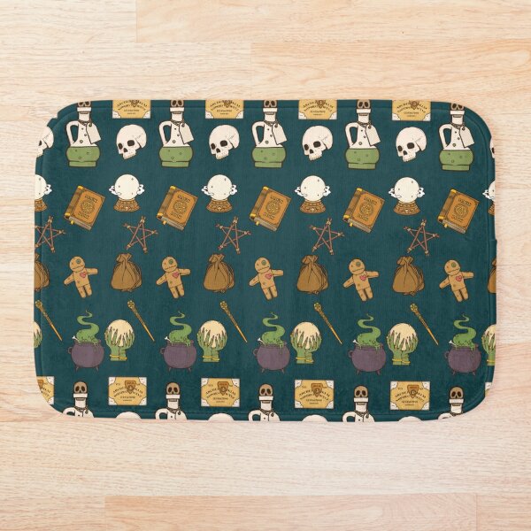 Item preview, Green Halloween Spooky Print designed and sold by Sentics.